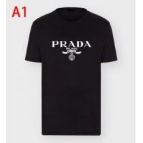Tシャツ メンズ PRADA コーデに季節感をプラス プラダ コピー 激安 2020限定 通勤通学 多色可選 ロゴ ストリート 品質保証 iwgoods.com a4vC0b