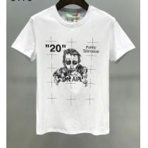 20SS☆送料込 2色可選 十分上品 半袖/Tシャツ 上品に着こなせ Off-White オフホワイト iwgoods.com muCSXv