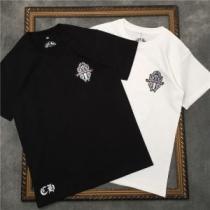 2色可選 おしゃれなコーデを楽しむ  半袖Tシャツ クロムハーツ CHROME HEARTS カジュアルにもナチュラルにも楽しむ iwgoods.com aS1TLj