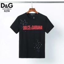 2020年春限定 2色可選 半袖Tシャツ 海外でも人気なブランド ドルチェ＆ガッバーナ Dolce&Gabbana iwgoods.com ODOTzm