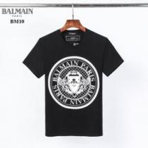 半袖Tシャツ 2色可選 シンプルなファッション バルマン スタイルアップ BALMAIN  2020モデル iwgoods.com 19Xf0v