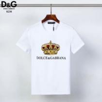 おしゃれに大人の必見 2色可選 半袖Tシャツ 大人の新作こそ ドルチェ＆ガッバーナ Dolce&Gabbana iwgoods.com Cu0fGr