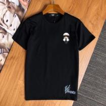 2020春新作 半袖Tシャツ 2色可選 ファッショニスタを中心に新品が非常に人気 フェンディ FENDI iwgoods.com eii01b