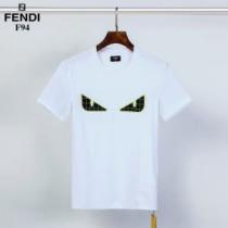 2色可選 フェンディ幅広いアイテムを展開  FENDI高級感のある素材 半袖Tシャツ 2020年春限定 iwgoods.com HbiSjC