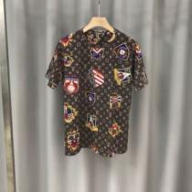 2020年春夏コレクション 半袖Tシャツ 質の高い新品 ルイ ヴィトン LOUIS VUITTON 注目度が上昇中 iwgoods.com 5X191j