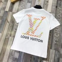 20新作です 2色可選 半袖Tシャツ ストリート界隈でも人気 ルイ ヴィトン 安心安全人気通販 LOUIS VUITTON iwgoods.com WbOjGD
