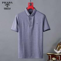 プラダ海外でも大人気 3色可選  PRADA 日本未入荷カラー 半袖Tシャツ 注目を集めてる iwgoods.com i8PLfq