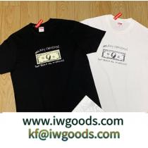 Supreme 21fw Spend It Tee 激安シュプリームコピー半袖TシャツドルプリントS-XLエレガント逸品 iwgoods.com Tj8vmq