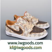 Louis Vuitton x Travis Scottx Nike Air Jordan 1 Low OG三方連名ルイヴィトンスーパーコピー靴100％品質保証 iwgoods.com n4zuqm