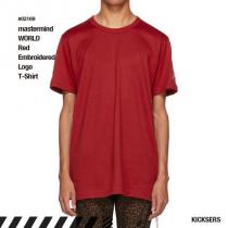 人気話題！ブランドコピー通販 Mastermind WORLD Red Embroidered Logo T-Shirt iwgoods.com:2evg5s