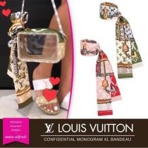 Louis VUITTON 激安スーパーコピー ルイヴィトン ブランドコピー通販★ ジャイアントモノグラム スカーフ iwgoods.com:d3nukr