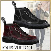 【直営店買付】ルイ・ヴィトン BOTTINE BLACK ICE ブーツ 2色 iwgoods.com:9l84cb