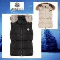 ☆MONCLER コピー商品 通販☆ 豪華ファートリム・ダウンベストGallinule♪ iwgoods.com:h3q8g0