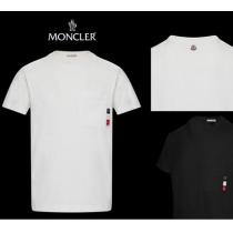 2019/20AW【MONCLER 偽ブランド】トリコロールタグ&ロゴワッペン付きTシャツ iwgoods.com:dvbge4