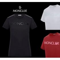 2019/20AW新作【MONCLER ブランドコピー通販】ワッペン付きロゴプリントTシャツ♪ iwgoods.com:7odxko