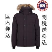 関税送料込み　CANADA Goose ブランドコピー通販 ファー付き　ダウンジャケットBLACK iwgoods.com:wpxk9z