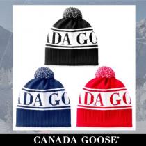 【CANADA Goose ブランド コピー/カナダグース 激安スーパーコピー】メリノウール♪ロゴ入り ニット帽 iwgoods.com:8e3kjq