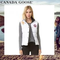 ☆国内発送☆ CANADA Goose 偽物 ブランド 販売 Freestyle Vestホワイトダウンベスト iwgoods.com:wroute