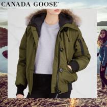 ☆ CANADA Goose ブランドコピー商品 Chilliwack オリーブ ファーフード ジャケット iwgoods.com:2ysfsn