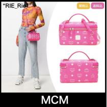 ☆大人気☆【MCM ブランド コピー】ヴァニティケース ヴィセトス ピンク iwgoods.com:7i649s