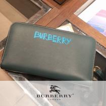 ◆VIPセール◆BURBERRY ブランドコピー♪メンズGraffiti♪ラウンドジップ長財布 iwgoods.com:gpftra