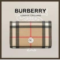 BURBERRY 激安コピー ヴィンテージチェック 三つ折り コンパクト ミニ財布 iwgoods.com:6gi3kk