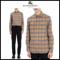 ◆BURBERRY ブランド 偽物 通販◆﻿コピー品 チェックシャツ CHECK STRETCH COTTON SHIRT iwgoods.com:2jbkbr