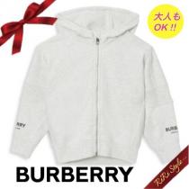 【大人も着れる！】BURBERRY 激安コピー キッズ ジップアップ パーカー ロゴ iwgoods.com:z62344