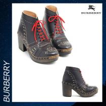 BURBERRY ブランドコピー通販 Ankle アンクル ブーツ シューズ ブラック セール iwgoods.com:c3wkhw