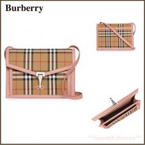 ★BURBERRY 偽物 ブランド 販売★ビンテージチェック＆レザークロスボディバッグ★ iwgoods.com:1j6hgw