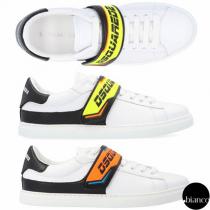 関税込DSQUARED2 激安スーパーコピー New tennis レースアップスニーカー ロゴバンド iwgoods.com:r47dk0