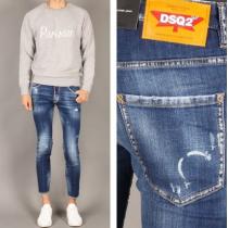 DSQUARED2 ブランドコピー商品 18SS DSQ2 PATCH ダメージ加工 ジーンズ_SKATER JEAN iwgoods.com:tmpr30