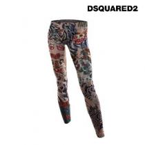 DSQUARED2 激安スーパーコピー(ディースクエアード 激安スーパーコピー) 入れ墨模様レギンスパンツ iwgoods.com:mo51qu