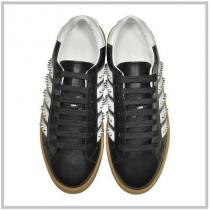 DSQUARED2 ブランド 偽物 通販 / black Leather Women's Sneakers 関税送料込み iwgoods.com:p7sz55