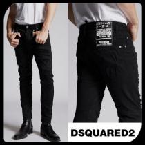 ●関税・送料込●DSQUARED2 激安スーパーコピー Solid Colored Rip Tidy Biker Jeans iwgoods.com:d4rjei