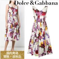 関税・送料込★DOLCE&Gabbana ブランド 偽物 通販 フラワープリント コットンドレス iwgoods.com:dt31s1