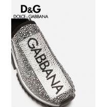 19ss【Dolce&Gabbana 偽物 ブランド 販売】人気 SORRENTO スニーカー ラインストーン iwgoods.com:kfgt2a