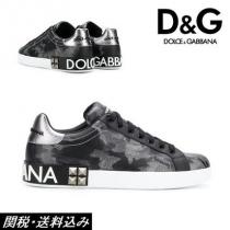 【関税送料込】Dolce & Gabbana ブランドコピー通販 Portofino カモフラ スニーカー iwgoods.com:ai8568