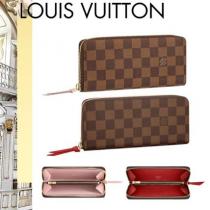 Louis VUITTON コピー品 クレマンス 長財布 ダミエ エベヌ iwgoods.com:2bvwha-1