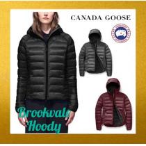 【CANADA Goose スーパーコピー】品薄!人気スリムフードアウターBrook...