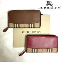 ◆BURBERRY スーパーコピー 代引◆大人気♪ハウスチェック柄♪ラウンドジップ長財布 iwgoods.com:92mnos-1