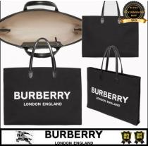 [残りわずか!!]BURBERRY 激安コピーバーバリー ブランド コピー ブランドコピー スーパーコピー 代引~ロゴキャンバストートバッグ iwgoods.com:d9sbnf-1