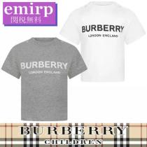 BURBERRY 激安コピー★BABY★ロゴコットン半袖Tシャツ iwgoods.c...