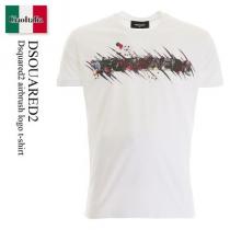 DSQUARED2 激安スーパーコピー airbrush logo t-shirt iwgoods.com:r060dw-1