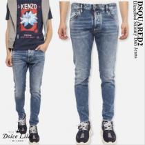 DSQUARED2 コピー商品 通販　Bleached Skinny Dan Jea...