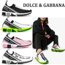 Dolce＆Gabbana ブランドコピー商品 ソレント ロゴプリント スリッポン ...