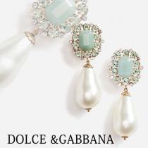 【Dolce & Gabbana ブランドコピー】即対応パール ラインストー...
