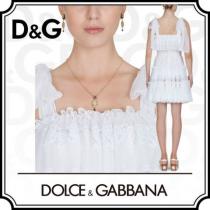 19SS《Dolce & Gabbana ブランド コピー》ドレス シフォン...