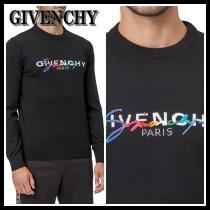 【海外発送】GIVENCHY ブランドコピー ★2019AW  ロゴ入りスウェット ...