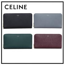 関税送料込★即日配送★CELINE ブランド 偽物 通販 ラージ ジップドウォレット...